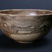 Handcrafted Fiddleback Spalted Hackberry Wooden Bowl 772