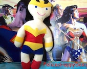 wonder woman super hero soft action figure doll inspired by DC comics