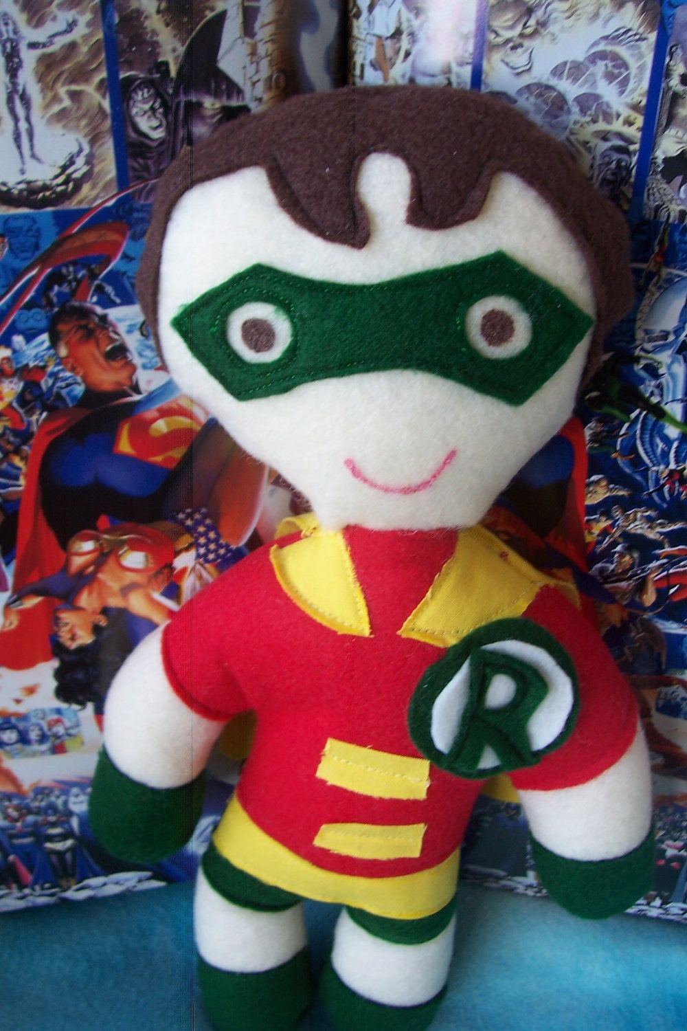 holy softies batman, robin soft action figure