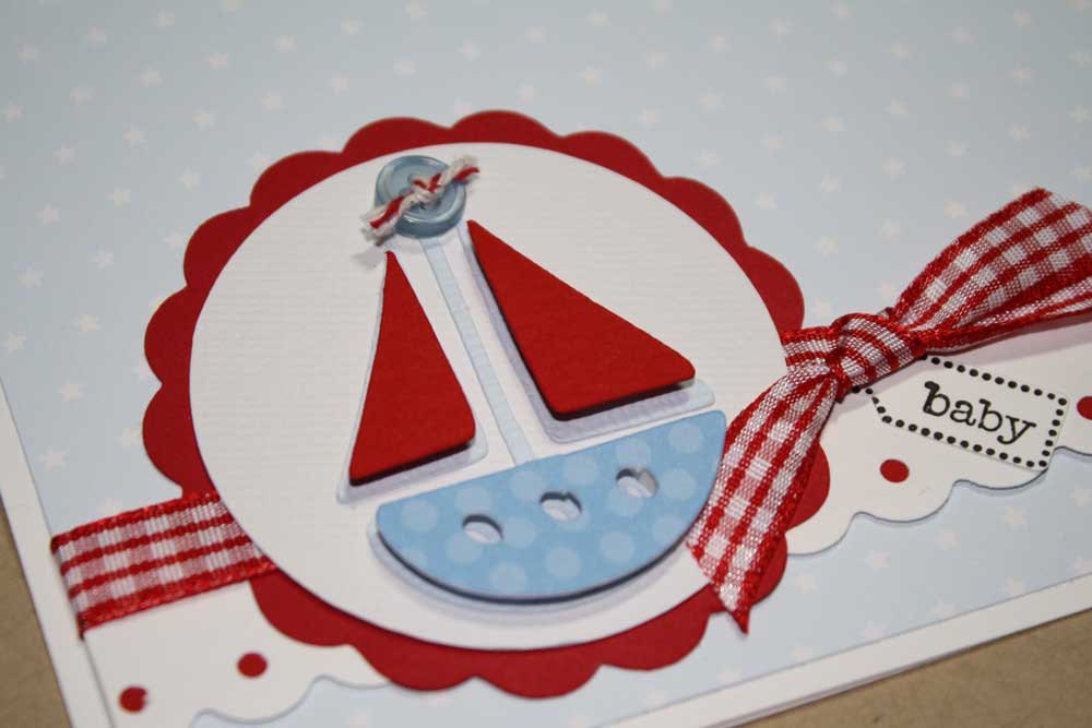 Baby shower invitation - sailboat birthday / boat themed party / custom colors, set of 12
