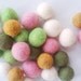 Felt Balls 100 count 20mm Felted balls by YUMMI