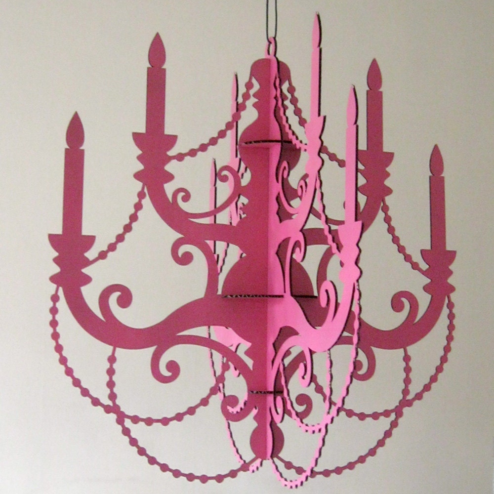 Party Chandelier Decor - Choose your Color