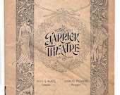 Antique Theater Program with Lily Langtry Ad 1902 Garrick Theater New York