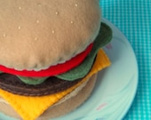 felt hamburger