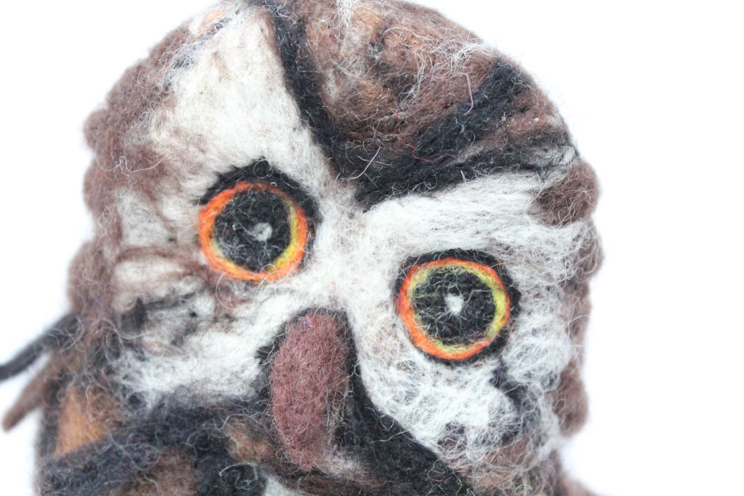 Owly, needle felted owl