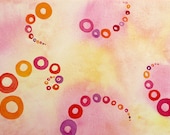 Ballooniverse Too- original watercolor painting