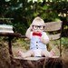Bow Tie and Vest Onesie - Southern Gentleman - Boutique Baby Boy Clothes - Seersucker and Red Bowtie