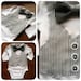 Bow Tie and Vest Onesie - Wedding Ring Bearer Outfit - Boutique Baby Boy Clothes - Seersucker and Gray Bow Tie - long or short sleeve