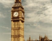 London photo - Big Ben - London England Fine Art Photo 8X12