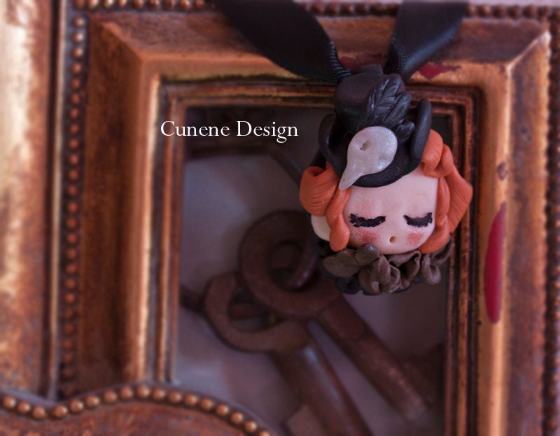 Cunene Victorian sleeping doll Pendant