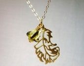 Birds of a Feather - 14k gold filled necklace - FREE Shipping