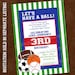 Sports Birthday Party Printable - Football, Baseball, Soccer, Basketball by Amanda's Parties TO GO