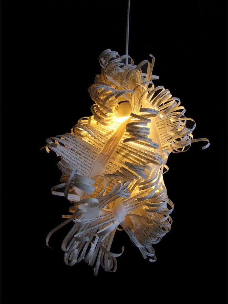Lampshade -Curly Cloud- by Ginkgo Studio - English edition