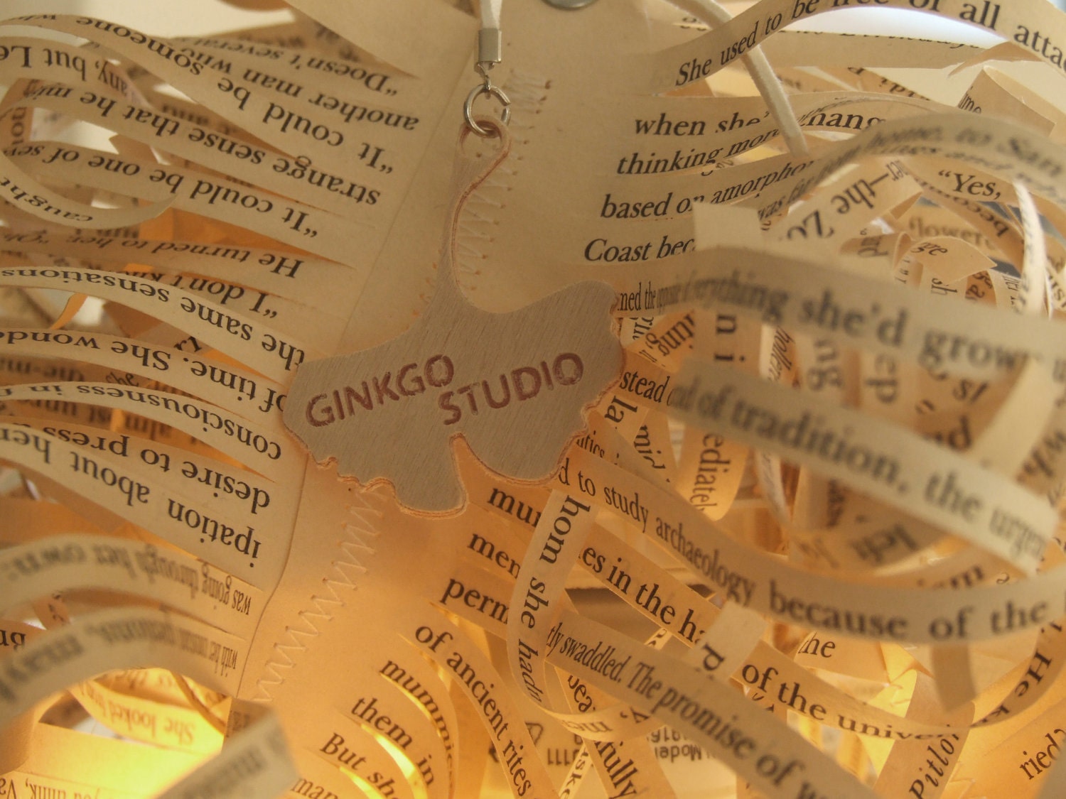 Lampshade -Curly Cloud- by Ginkgo Studio - Dutch edition