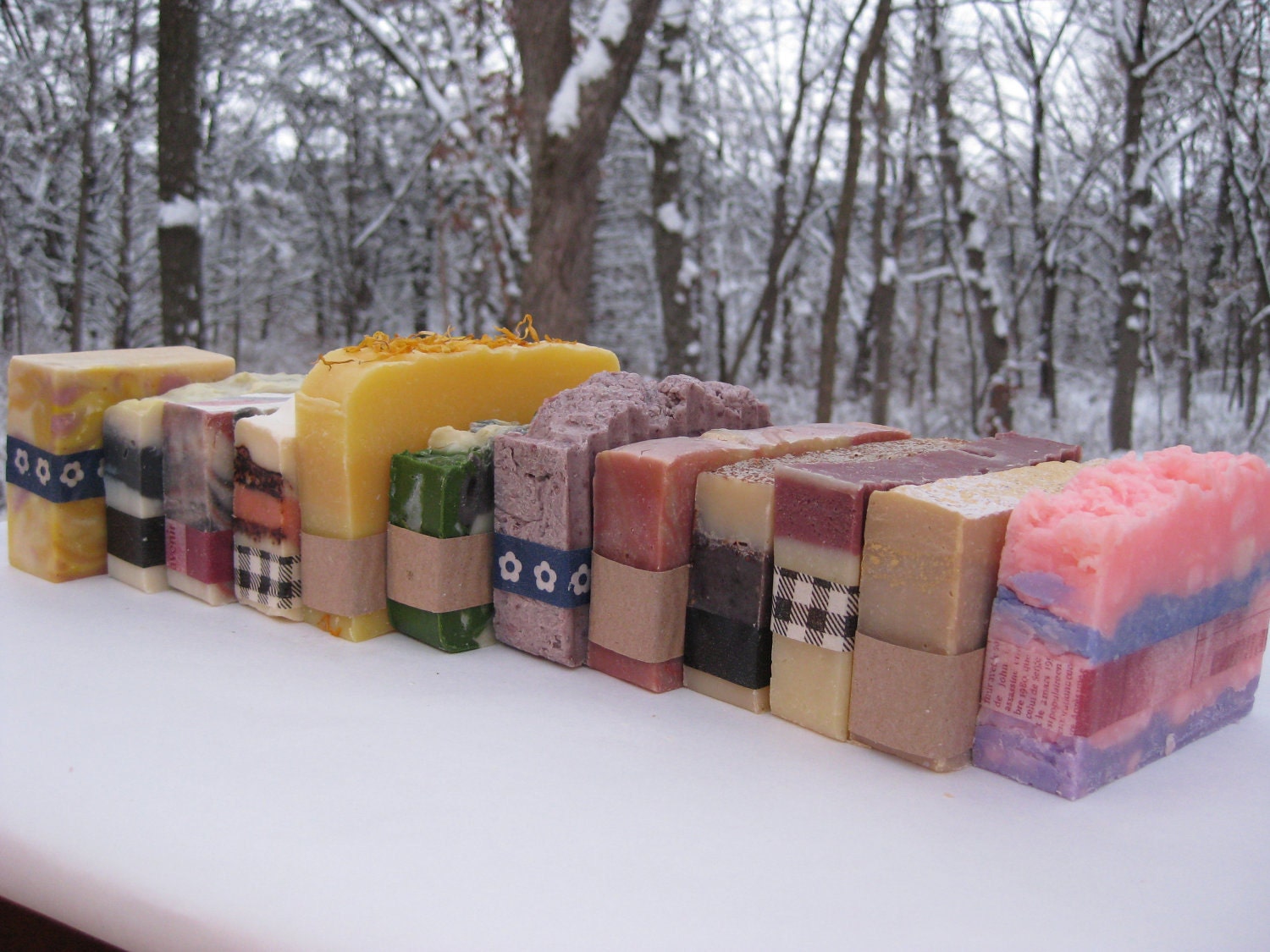 Soap of the Month Club - 12 Month Membership - Homemade Soap - Essential/Fragrance Oil Handmade Bar Soap