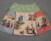 Summer Fun apron skirt size 2T