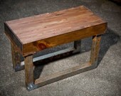 Contempory Recycled Bench - Shipping included