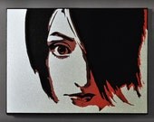 Mystery Loves Company Pop Art 3D Mixed Media Red