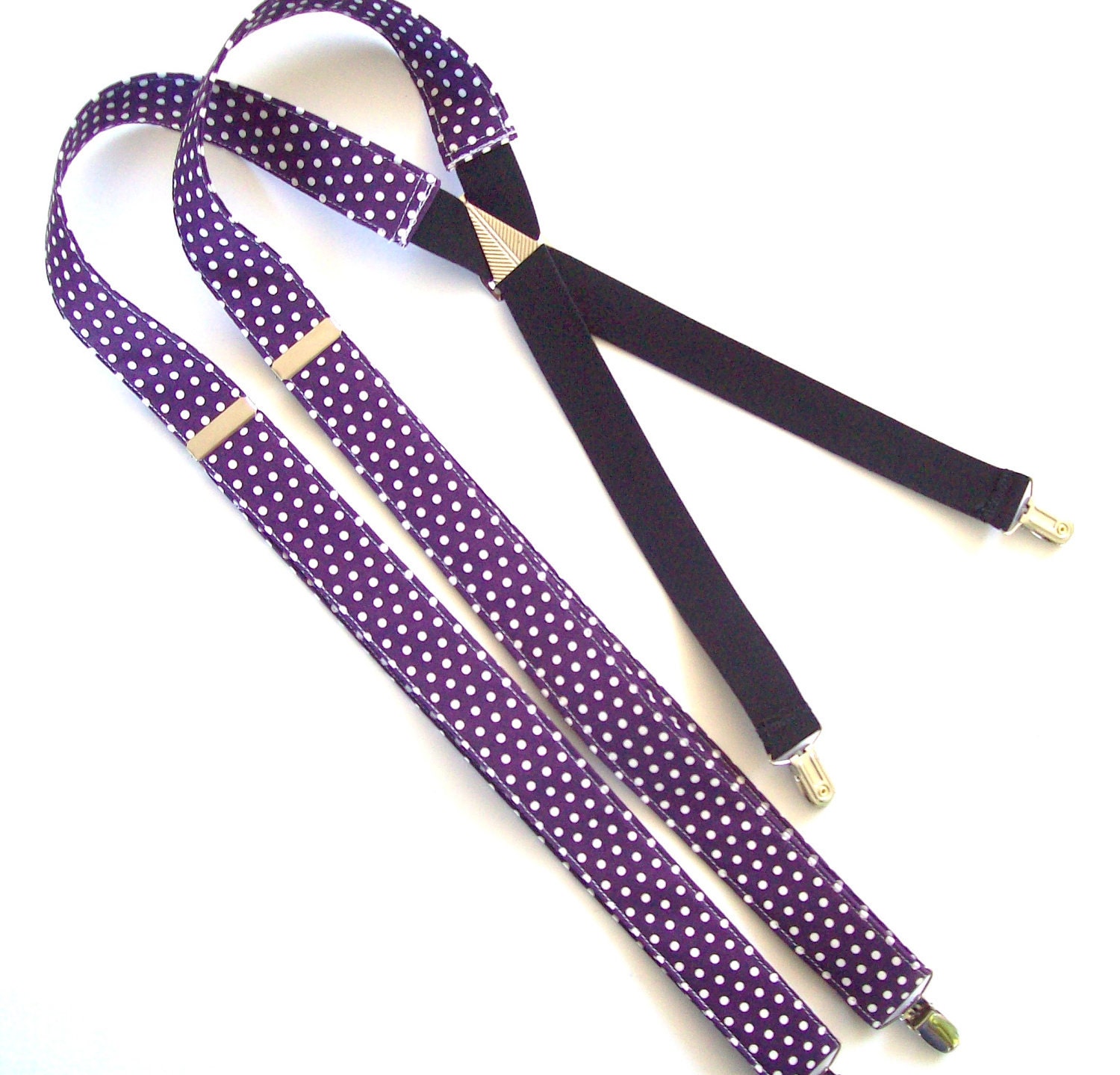 You Choose the fabric-Men's Custom Suspender and Bow Tie set