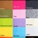 thickness 3mm, 30cm x 30cm,6 sheets, select your own colors from 17 colors