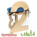 123 Numbers Stool with Cushion