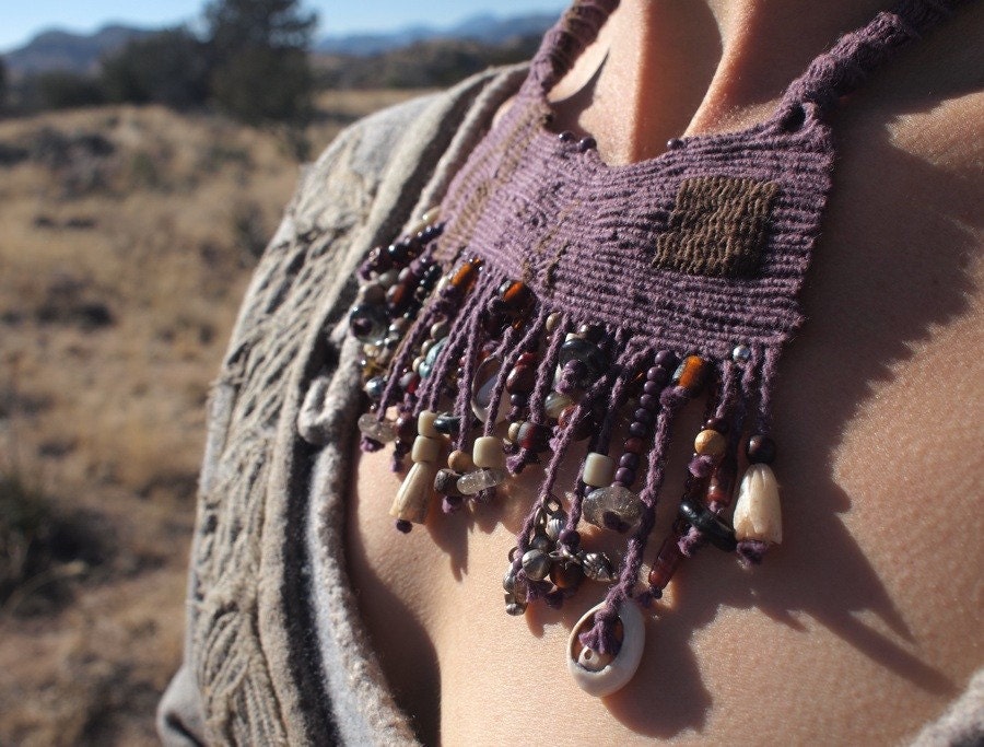 Reserved for Gay - organic macrame movement - a few thousand knots later
