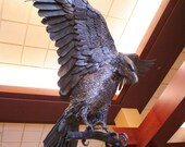 Migizii Manidoo (Eagle Spirit) Non-cast, hand carved steel sculpture