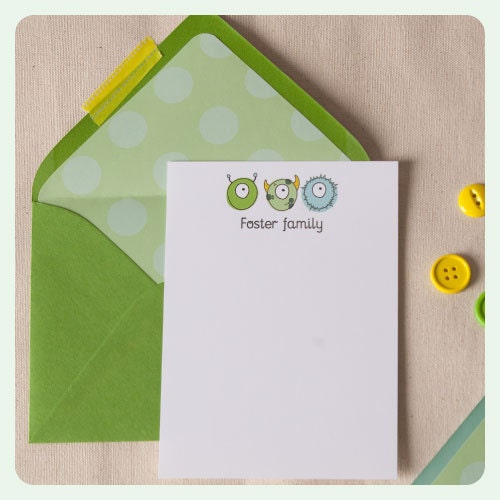 Monster ball NOTE CARDS Il_570xn