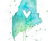 5x7 - Maine Love