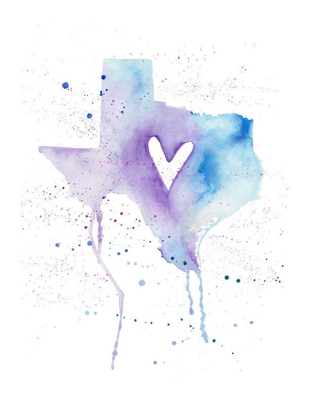 5x7 - Texas Love