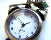 the morning glory pocket watch (necklace).