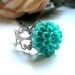 Teal Stella Ring