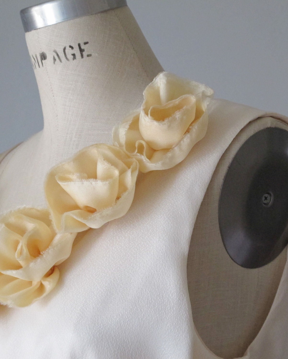 Dress / Bridesmaid / Romantic / Yellow / Dreamy / Bridesmaid / Party / Ruffles Flowers /