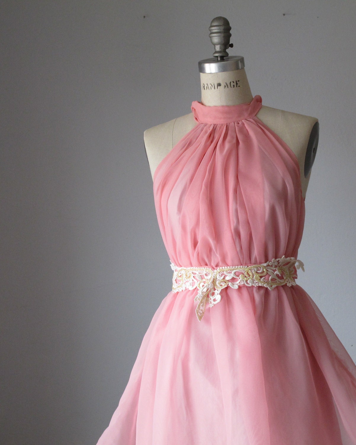 Dress Romantic Bridesmaids Wedding Dreamy Misty Aqua blue / pale mint green Soft Heavenly Chiffon