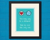 You May Say I'm a Dreamer, 8x10 inch Print
