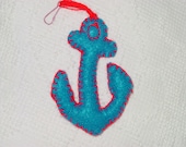 Rockabilly Tattoo Anchor Zipper Pull/Keychain/Backpack Charm