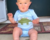 Baby Boy Onesie Gilbert the Slow Dinosaur