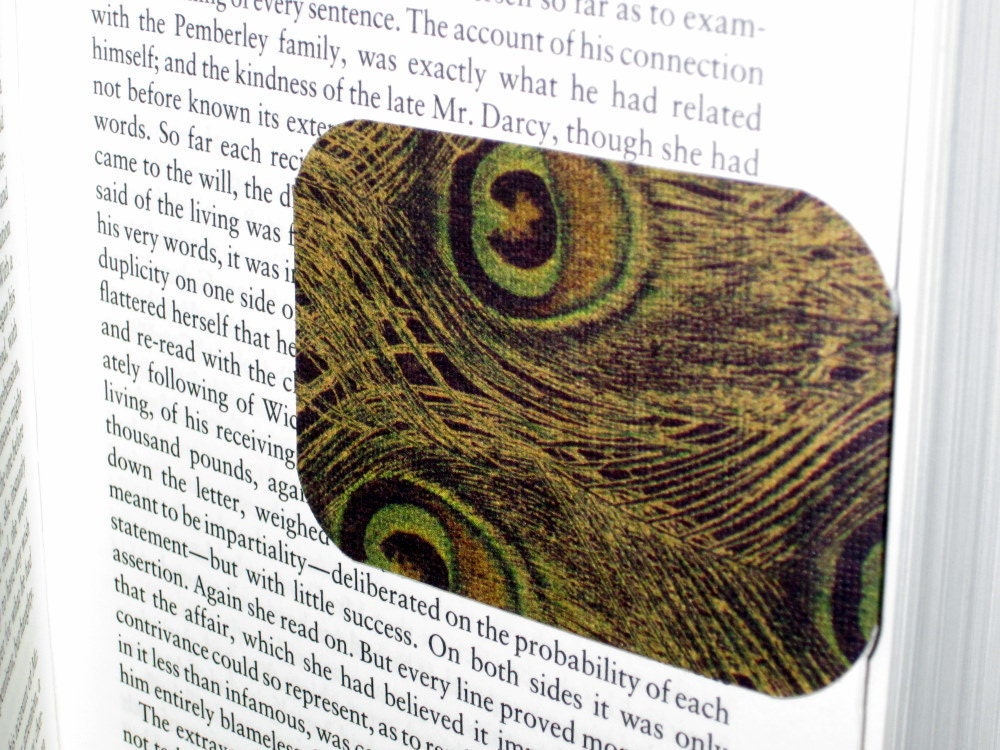 Magnetic Bookmark (I'm a Peacock ya gotta let me Fly)