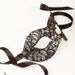 Mistero Silver/Chantilly Lace masquerade mask /req37430