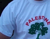Palestine love with an olive tree T-shirt