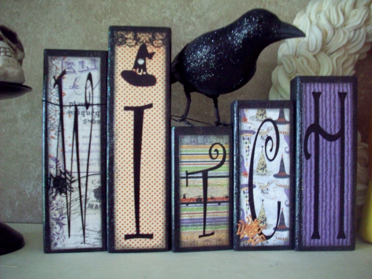 Witch Halloween Block Set