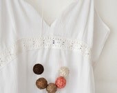 Bib Statement Handmade Textile Beads Fabric Necklace Easter Pink Cream Chocolate Thread Jewely Fabric Collier Hippie Boho Spring Mothers Day