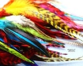Bulk Feathers Hair Craft Accessories Jewelry Earrings Kit Clips Fluffy Feather QTY50 Supplies Handmade Kits For DIY Crafts