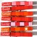 DAYS of THE WEEK hand painted magnetic clothespin set