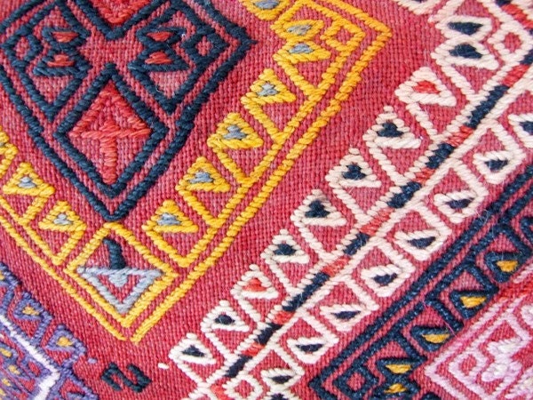 Anatolian - Turkish Rug Pillow Cover - kilim