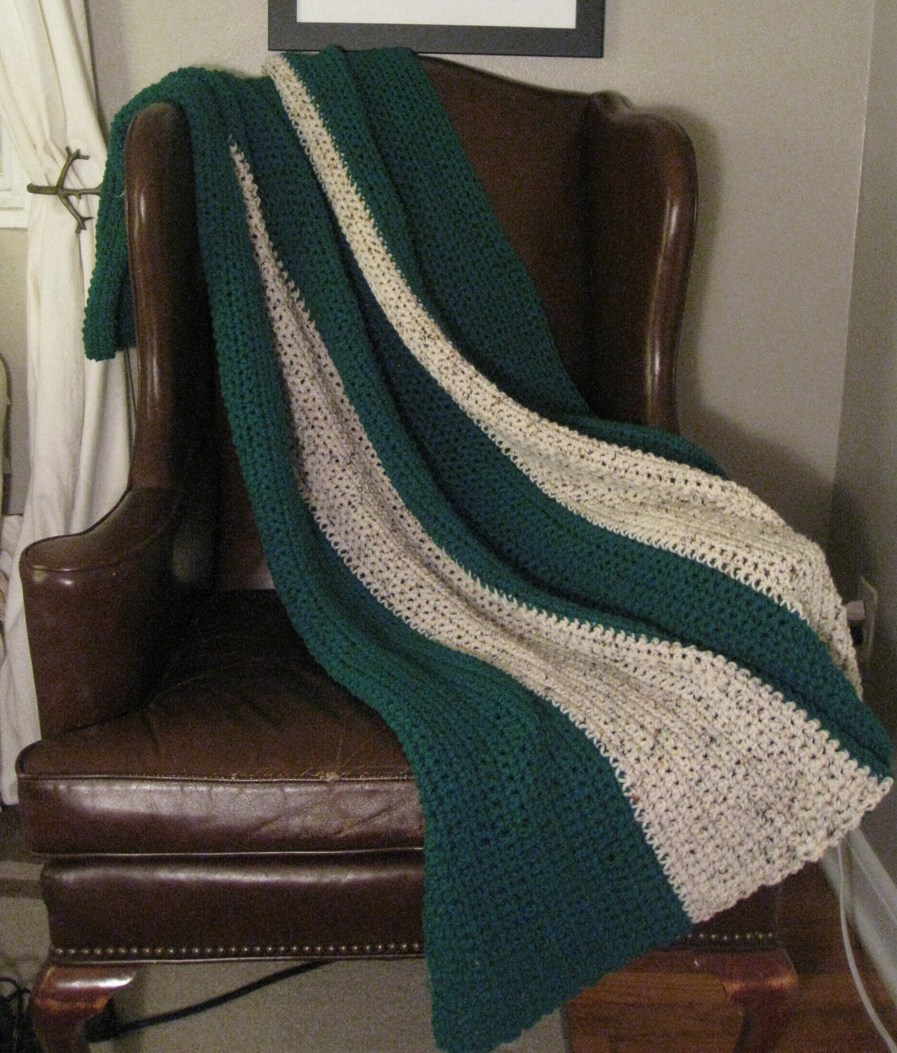 Christmas Tree Crochet Blanket