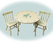 Dance Table and 2 Chair Set, eco-friendly, organic