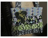 Ruffled Handbag/ Diaper Bag/ Caitlynn Tote-Large