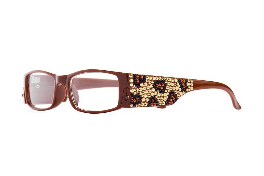 animal print glasses