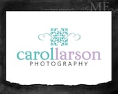 SALE :) Premade Logo Design for Photography or Boutique Business Hand Drawn Custom Pre-made, 2 Watermarks & Instructions  (Carol Larson)
